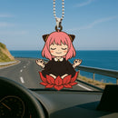 Anya Cute Spy X Family  Car Ornament Custom Car Accessories Decorations