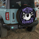 Sloth Can Do Slower Car Spare Tire Cover With Camera Hole