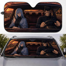 Aoi Todo X Kasumi Miwa Jujutsu Kaisen Car Auto Sunshades