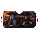 Aoi Todo X Kasumi Miwa Jujutsu Kaisen Car Auto Sunshades