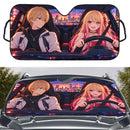 Aqua x Ruby Hoshino Oshi No Ko Custom Car Windshield Sunshades