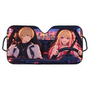 Aqua x Ruby Hoshino Oshi No Ko Custom Car Windshield Sunshades
