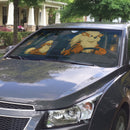 Arcanine x Growlithe Pokemon Car Auto Sunshades