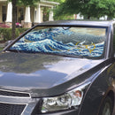 Arceus Vs Dialga Pokemon The Great Wave Custom Car Windshield Sunshades