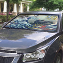 Arceus Vs Giratina Palkia Dialga Pokemon The Great Wave Custom Car Windshield Sunshades