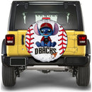 Arizona Diamondbacks Car Spare Tire Cover With Camera Hole