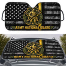 Army National Guard American Flag Custom Car Windshield Sunshades
