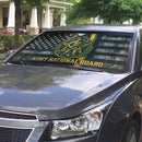 Army National Guard American Flag Custom Car Windshield Sunshades