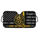 Army National Guard American Flag Custom Car Windshield Sunshades