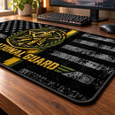 Army National Guard American Flag Desk Mat