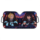 Arthur Boyle x Tamaki Kotatsu Fire Force Custom Car Windshield Sunshades
