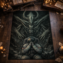 Astronaut Darkness Devil Chainsaw Rectangular Area Rug
