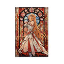 Asuna Yuuki Sword Art Online Stained Glass Jigsaw Puzzle