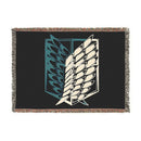 Attack On Titan Woven Throw Blanket