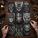 Attack On Titan Character Jigsaw Puzzle