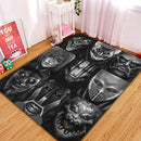 Attack On Titan Character Rectangular Area Rug