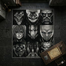 Attack On Titan Character Rectangular Area Rug
