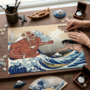 Attack On Titans The Great Wave Japan Jigsaw Puzzle