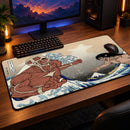 Attack On Titans The Great Wave Japan Desk Mat