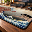 Attack On Titans The Great Wave Japan Desk Mat