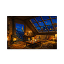 Autumn Midnight in Paris Jigsaw Puzzle