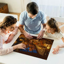 Autumn Night Warming Cozy Jigsaw Puzzle