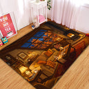Autumn Night Warming Cozy Rectangular Area Rug