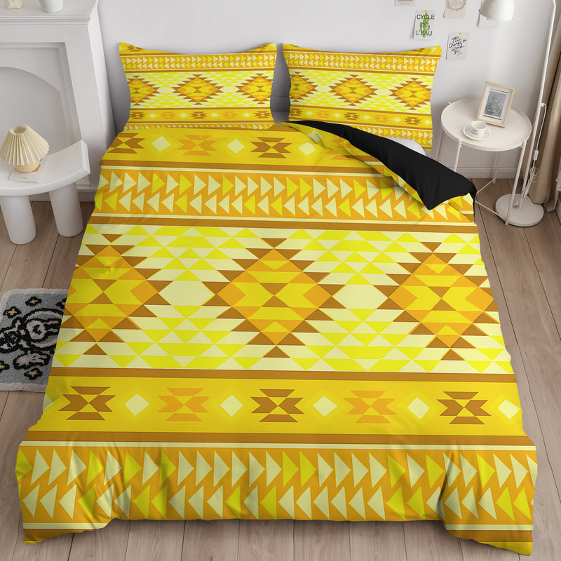 Yellow Aztec Southwestern Bedding Set