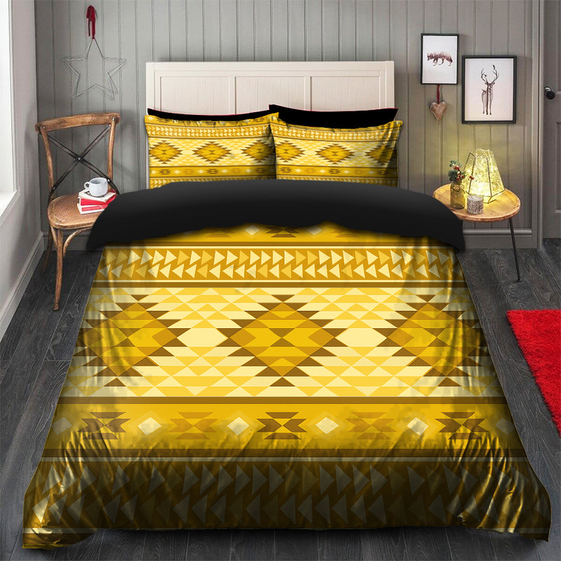 Yellow Aztec Southwestern Bedding Set