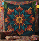 Aztec Pattern Quilt Blanket