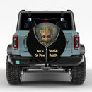Baby Groot Zip Get In Shit Down Shut Up Hold On Car Spare Tire Cover