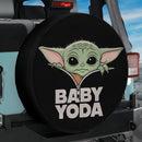 Yoda Unzipped Jeep Car Spare Tire Cover