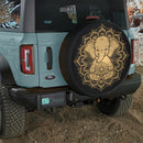 Mandala Meditating Elephant Yoga Art Jeep Car Spare Tire Cover