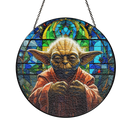 Yoda Star War Stained Glass Suncatcher