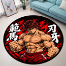 Baki Hanma Son Of Ogre Carpet Round Rug