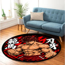 Baki Hanma Son Of Ogre Carpet Round Rug