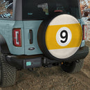 Ball Pool Billiards Yellow 9 Car Spare Tire Cover