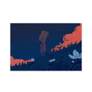 Bart Simpson Under A Starry Sky Jigsaw Puzzle
