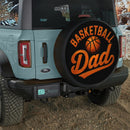 Basket Ball Dad Car Spare Tire Cover