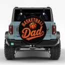 Basket Ball Dad Car Spare Tire Cover