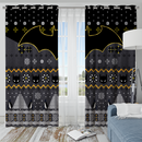 Batman Christmas Window Curtain