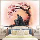 Batman Cherry Blossom Tapestry