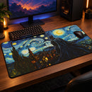 Batman Starry Night Desk Mat