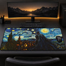 Batman Starry Night Desk Mat