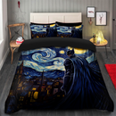Batman Starry Night Bedding Set