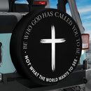 Christian Cross Inspirational Car Spare Tire Cover