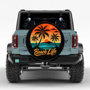 Beach Life Car Spare Tire Cover