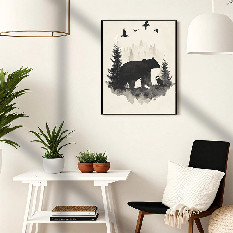 Bear Moutain - Living Room - Canvas Wall Art - Print - Wall Decor