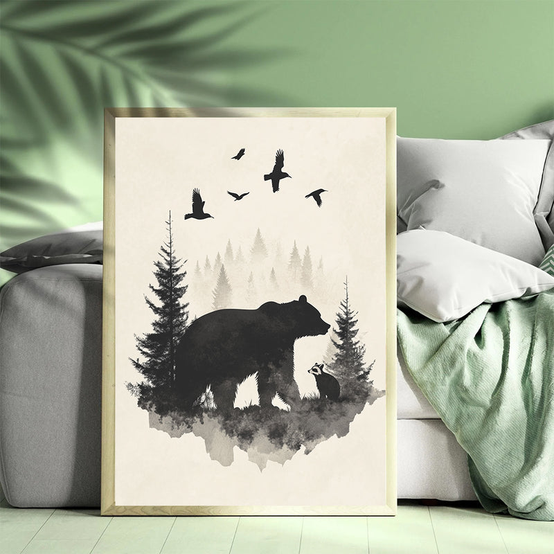 Bear Moutain - Living Room - Canvas Wall Art - Print - Wall Decor