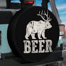 Beer Deer Car Spare Tire Cover